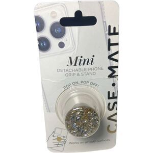 Case-Mate Minis Suction Cup Phone Holder Twinkle Gold Sparkle Genuine, Box Wear